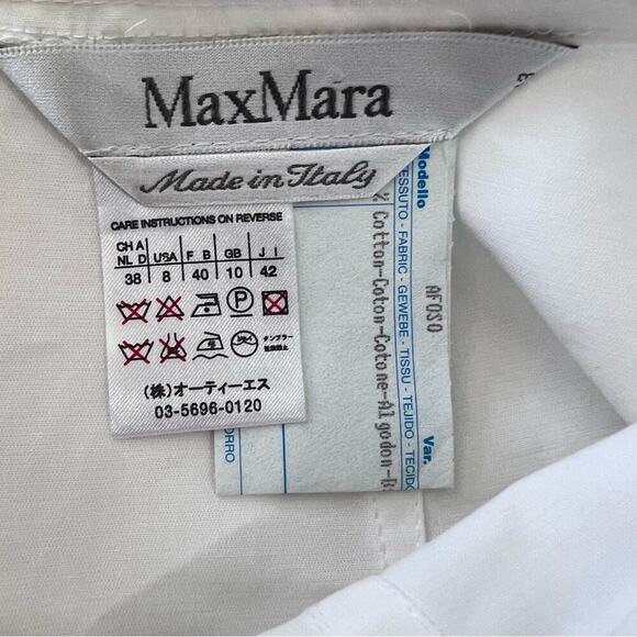MaxMara Womens White Pencil Skirt - Picture 5 of 13